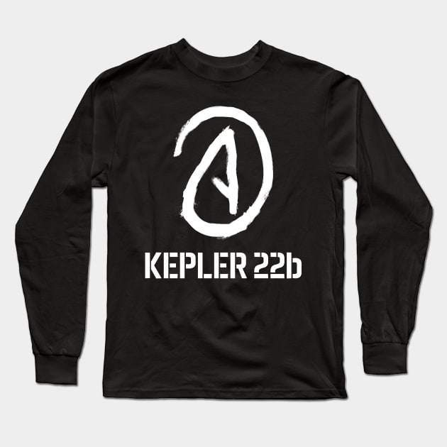 Kepler Atheist Long Sleeve T-Shirt by Kaybi76